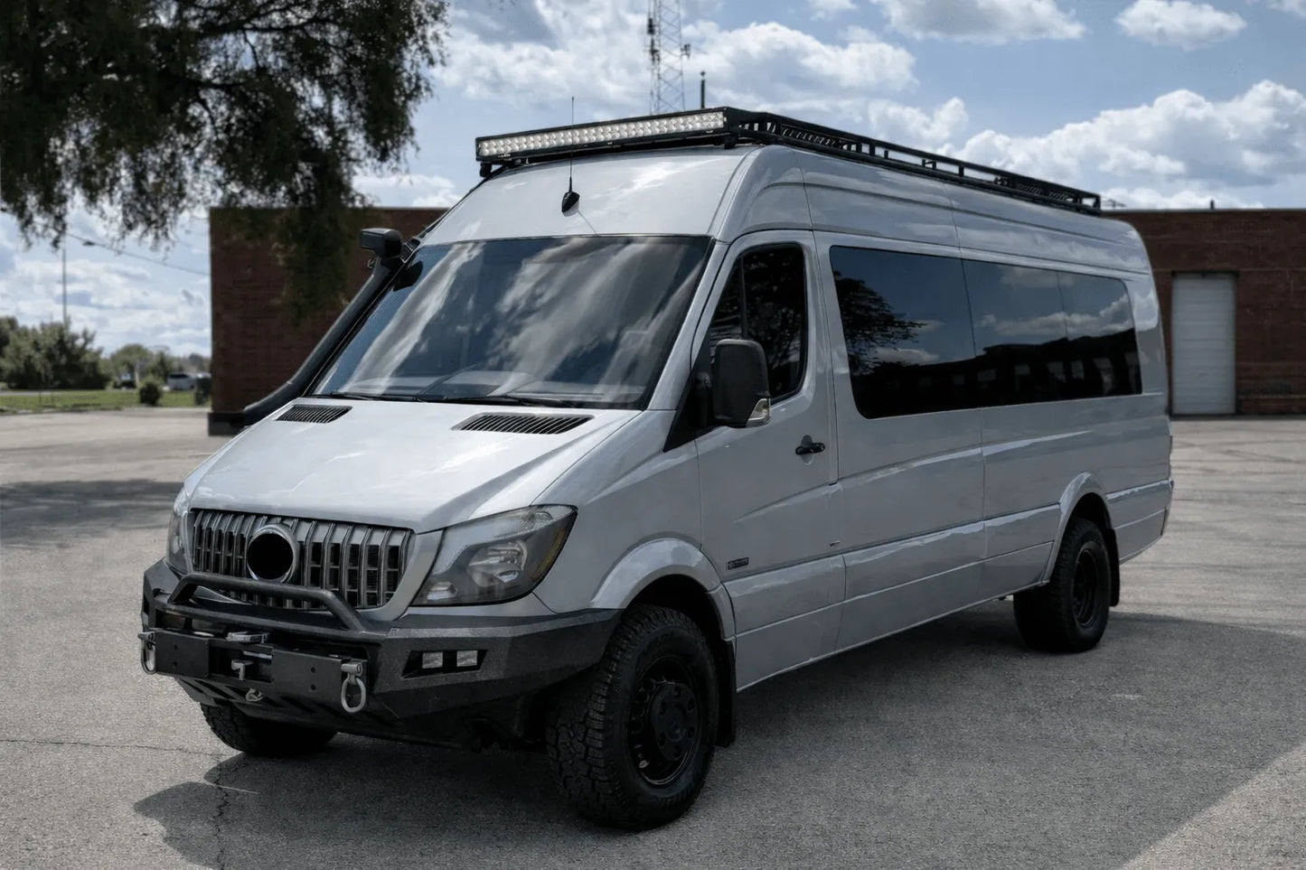 Glacier View 170 Sprinter Mid Driver-Side Solid Window