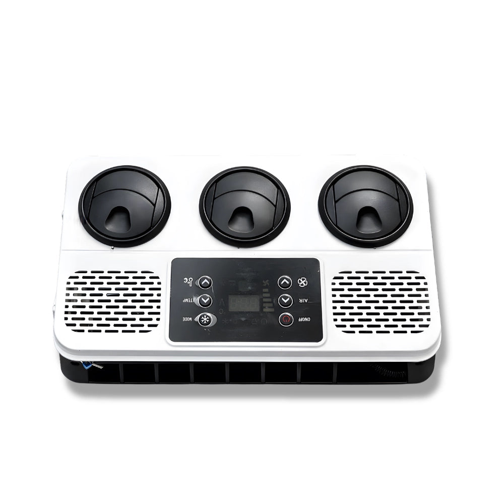 Cryonex X700 12V AC interior trim and control panel for camper van cabin temperature management