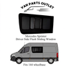Glacier View Sprinter Flush Sliding Window Driver-Side (Front)