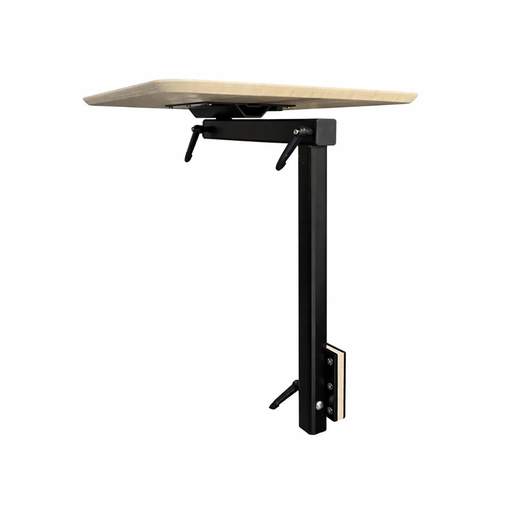 VanTrix swivel table kit close-up showing locking mechanism and rotation hardware