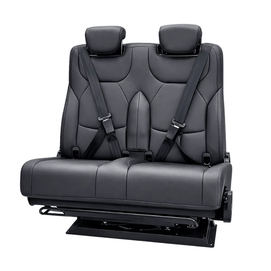 NovaLux Duo RS 35 inch convertible swivel van seat to bed system for full-size cargo van conversions