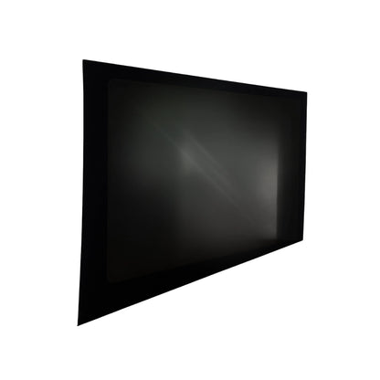 Side view of Glacier View 170 Sprinter mid solid window with flush-mounted seamless exterior