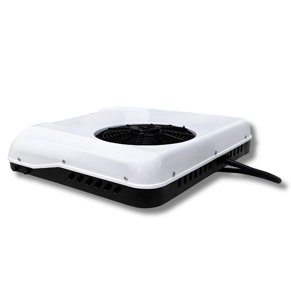 Cryonex X700 rooftop air conditioner close-up of compressor housing and cooling vent system
