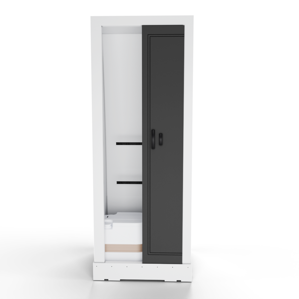 Vankea XS 25" (620 mm) Aluminum Shower for Sprinter, Transit & ProMaster