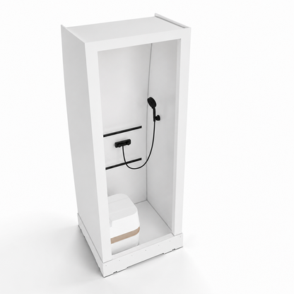 Vankea XS 25" (620 mm) Aluminum Shower for Sprinter, Transit & ProMaster