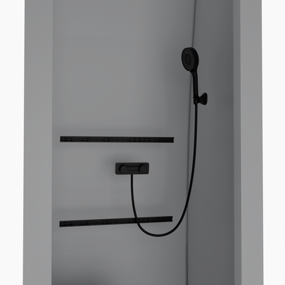 Vankea XS 25" (620 mm) Aluminum Shower for Sprinter, Transit & ProMaster