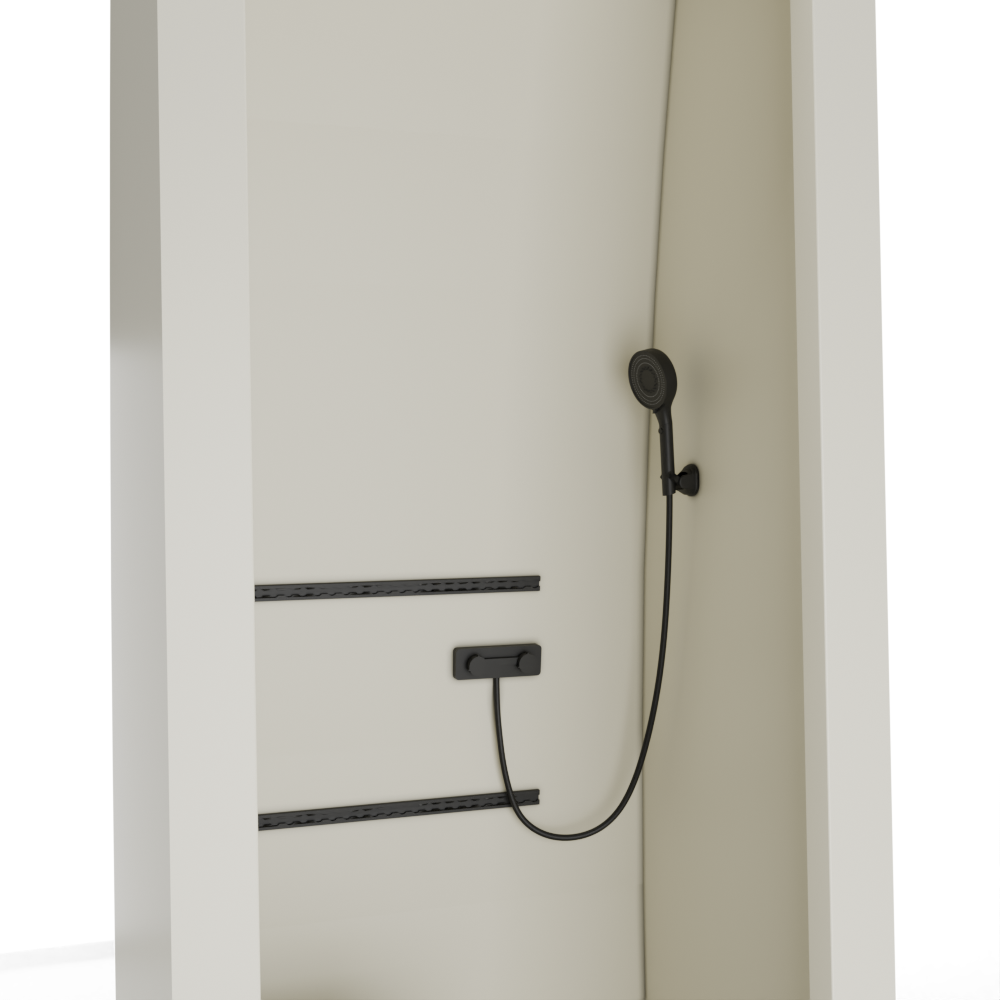 Vankea S 28" (720mm) Aluminum Shower for Sprinter, Transit & ProMaster