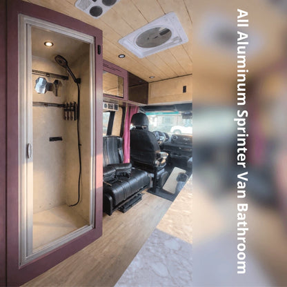 Aluminum Enclosed Shower S-28" (72cm)