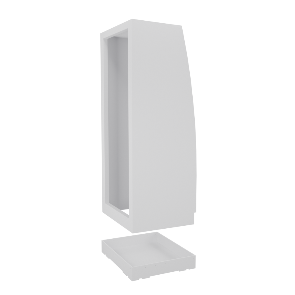Vankea S 28" (720mm) Aluminum Shower for Sprinter, Transit & ProMaster