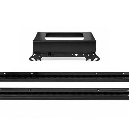 NovaLux floor base hardware and mounting bracket detail