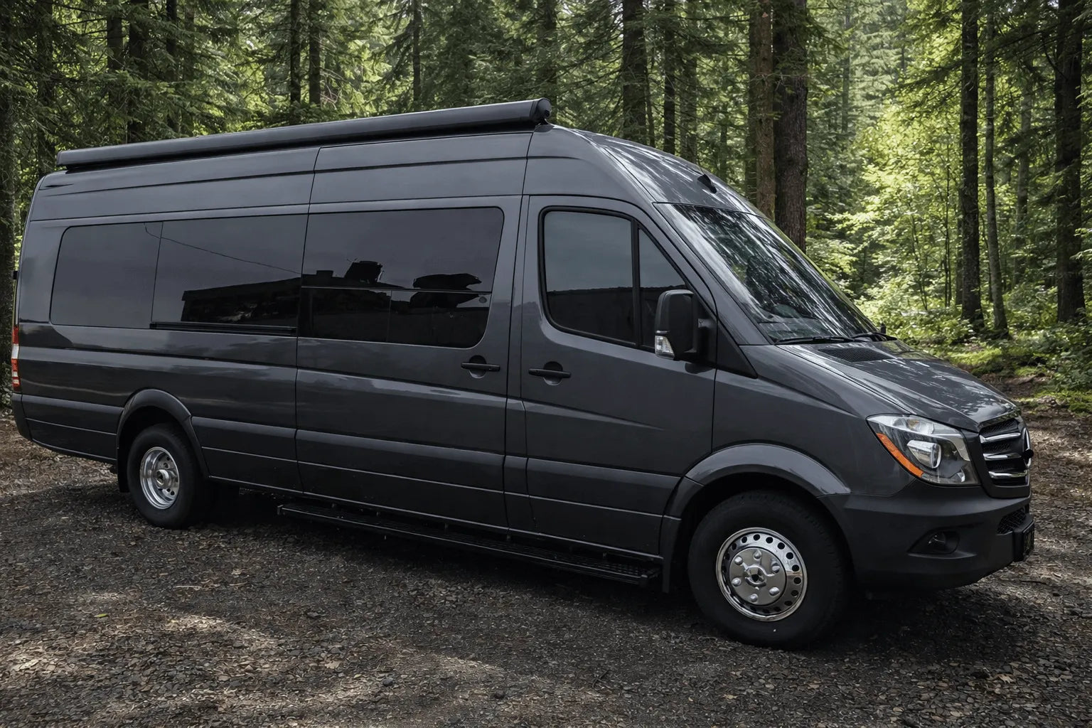 Glacier View 170 Sprinter Mid Passenger-Side Solid Window