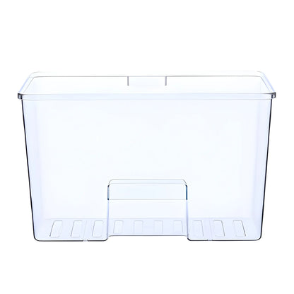 Clear crisper drawer for produce storage inside the Cryonex BC83A 83L compressor refrigerator.