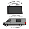 Glacier View Sprinter Mid Driver-Side Solid Window