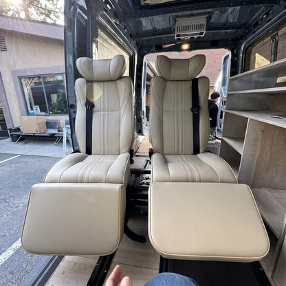 NovaLux Duo GT Convertible Double Seat for Sprinter, Transit & ProMaster