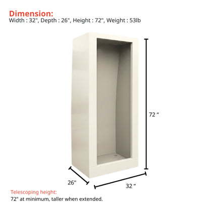 Vankea M 32" (82cm) Aluminum Shower for Sprinter, Transit & ProMaster