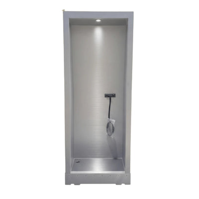 Aluminum Enclosed Shower S-28" (72cm)