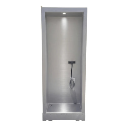 Aluminum Enclosed Shower S-28" (72cm)