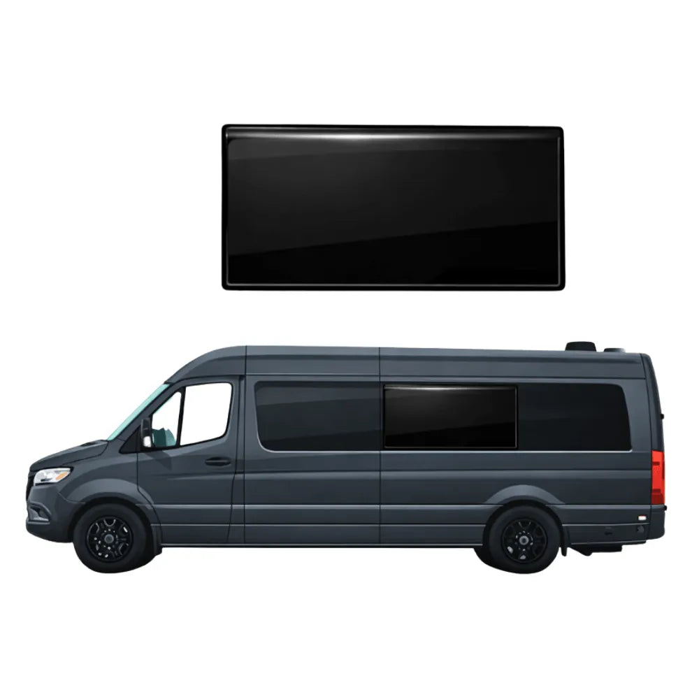 Glacier View 170 Sprinter Mid Driver-Side Solid Window