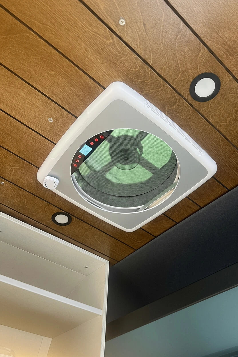 Cryonex Roof Ventilation Fan – 14” x 14” RV/Van Roof Vent